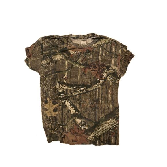 Mossy Oak Brand Hunting Camo T-Shirt Mens XL - Picture 1 of 3